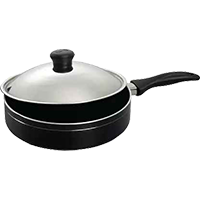 Pigeon Deluxe with Lid Fry Pan 23 cm diameter with Lid 1 L capacity 