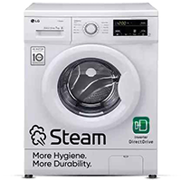 LG 7 kg Steam Fully Automatic Front Load Washing Machine with In-built Heater