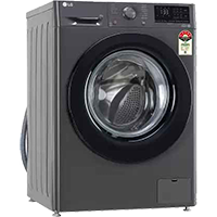 LG 8 kg 5 Star with AI Direct Drive Washer with Steam Fully Automatic Front Load Washing Machine