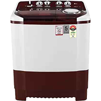 LG 8 kg 5 Star Rating Semi Automatic Top Load Washing Machine