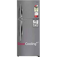 LG 242 L Frost Free Double Door 3 Star Refrigerator with Smart Inverter 