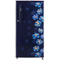 LG 185 L Direct Cool Single Door 1 Star Refrigerator  (Blue Jasmine, GL-B199OBJB)