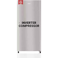 Haier 215 L Direct Cool Single Door 5 Star Refrigerator  (Inox Steel, HED-225TS-P)
