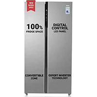 Haier 630 L Frost Free Side by Side Convertible Refrigerator  