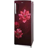 Haier 185 L Direct Cool Single Door 2 Star Refrigerator  (Red Peony, HRD-2052CRP-P)