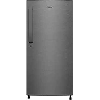 Haier 220 L Direct Cool Single Door 4 Star Refrigerator  (Brushline Silver, HED-22CFDS)