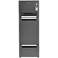 Whirlpool 240 L Frost Free Triple Door Refrigerator (Steel Onyx, FP 263D Protton Roy Steel Onyx (N))
