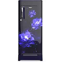 Whirlpool 192 L Direct Cool Single Door 4 Star Refrigerator with Base Drawer with Laminar Airflow  