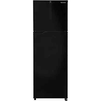 Panasonic 257 L Frost Free Double Door 3 Star Refrigerator  (Diamond Black, NR-TH292CPKN)