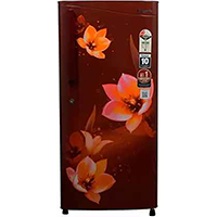 Panasonic 197 L Direct Cool Single Door 2 Star Refrigerator  (RED, NR-A201BTRN)