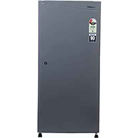 Panasonic 197 L Direct Cool Single Door 2 Star Refrigerator  (SILVER, NR-A201BLSN)