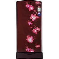 Lloyd by Havells 195 L Direct Cool Single Door 5 Star Refrigerator (Gardenia Wine, GLDF215SS1LC)