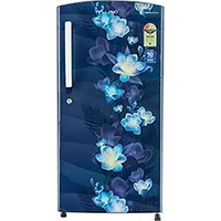 Lloyd by Havells 200 L Direct Cool Single Door 2 Star Refrigerator (Gardenia Blue, GLDC212SGBT2PB)