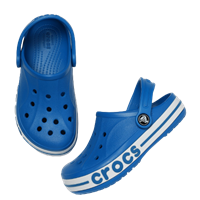 Crocs Kids Blue Solid Bayaband Clogs