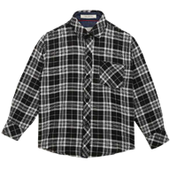 Boys Regular Fit Checkered Spread Collar Party Shirt